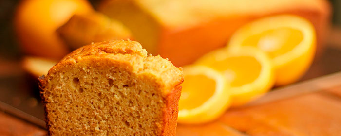 Budín de naranja