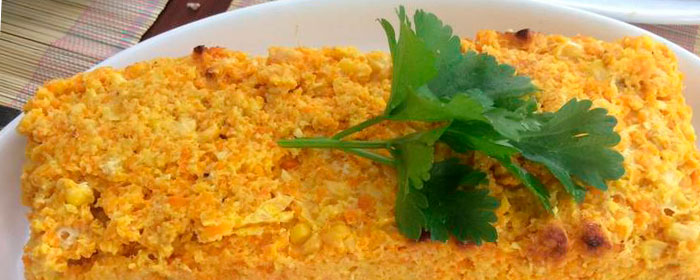 Budín de avena y calabaza