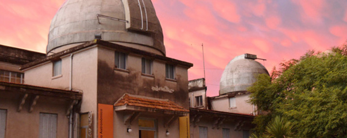 Fachada del Observatorio Astronómico de Córdoba UNC