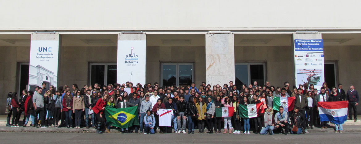 Bienvenida a Estudiantes Extranjeros segundo semestre en la UNC