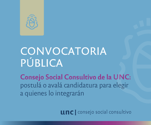 Consejo Social Consultivo - Convocatoria pública