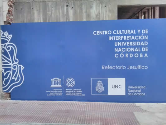Carteles de Obra - Centro Cultural y de Interpretación de la UNC