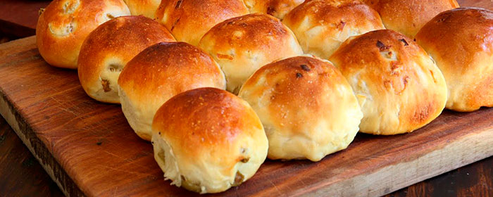 Pancitos saborizados de cebolla