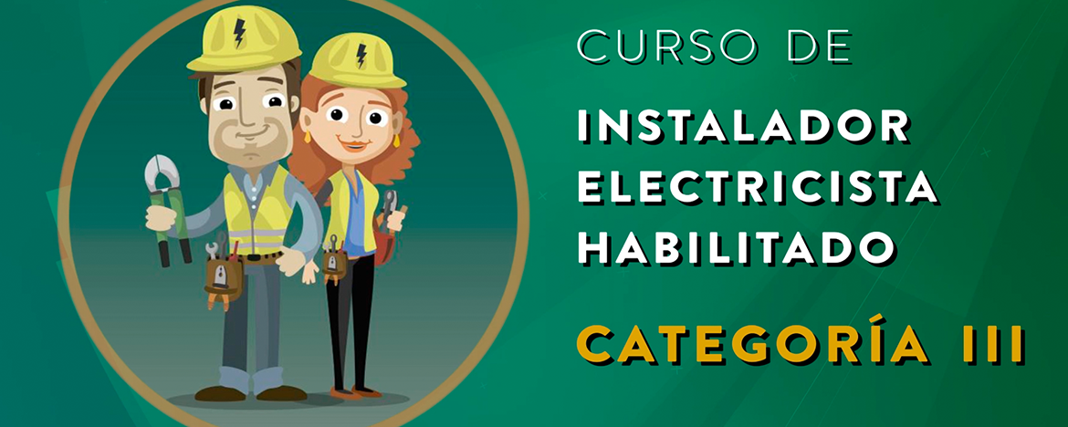 Curso instalador electricista habilitado