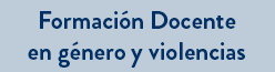 Formación docente en género