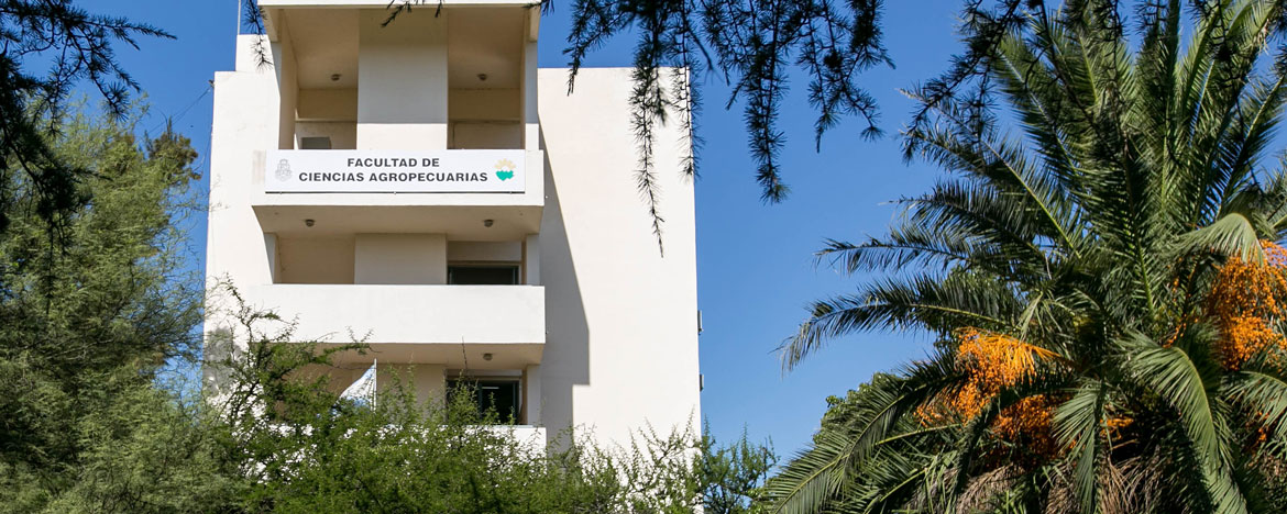 Fachada del Edificio de la Facultad de Ciencias Agropecuarias