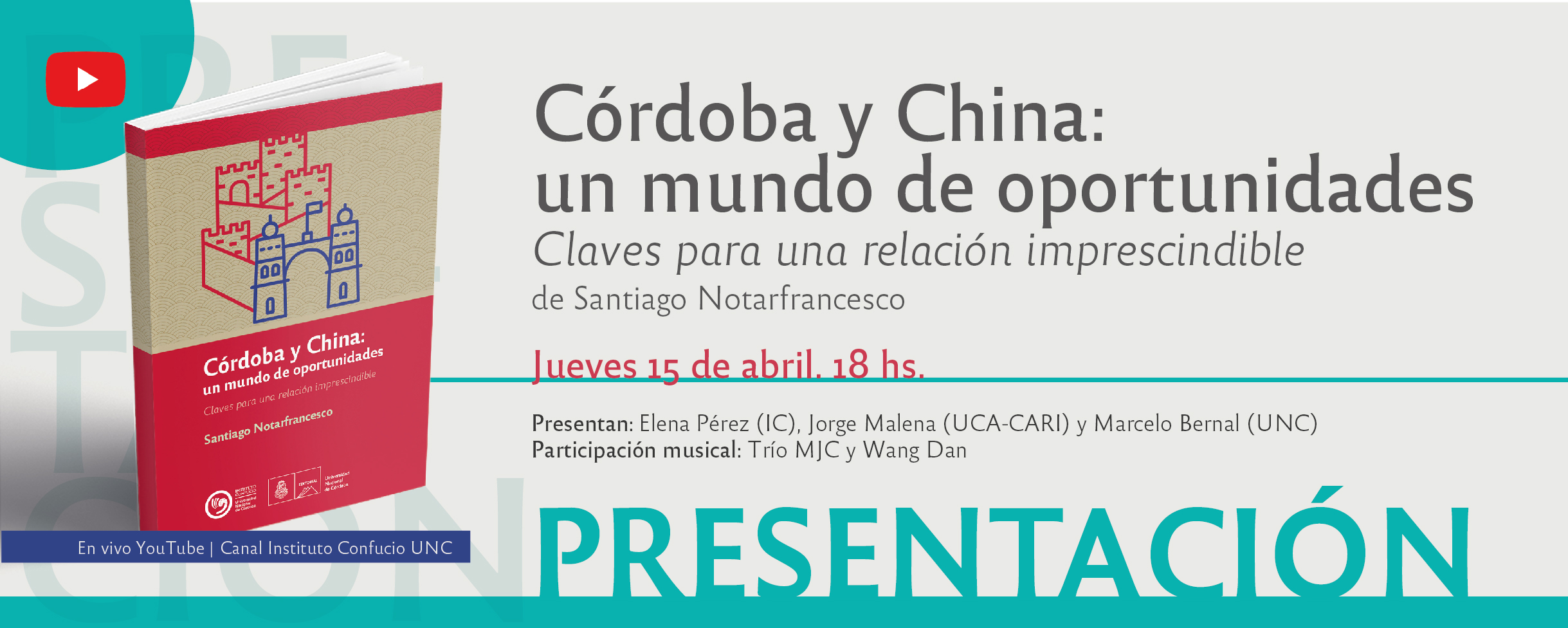 Presentación del libro Córdoba y China