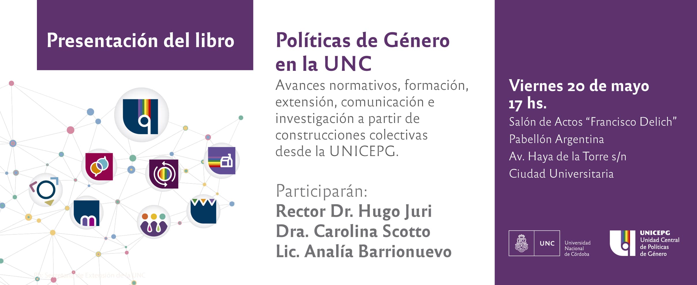 Presentación Libro de la Unidad Central de Políticas de Género