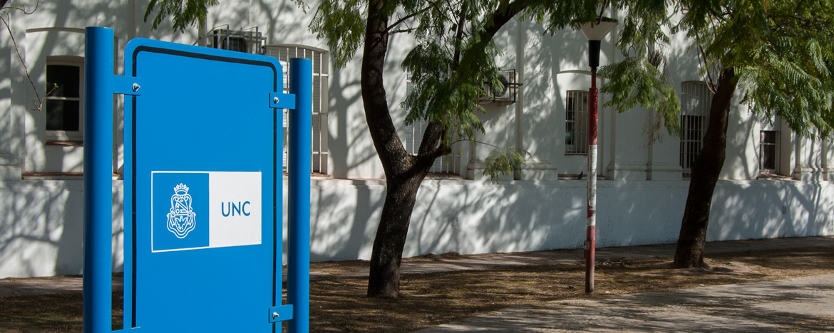 Un cartel en Ciudad Universitaria