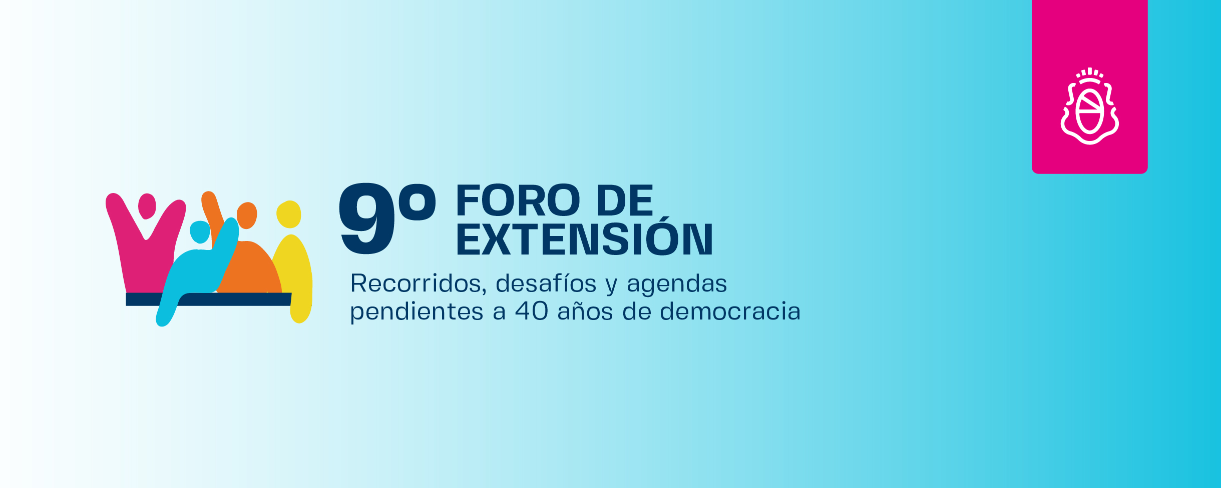 Extensión UNC celebra 40 años de democracia